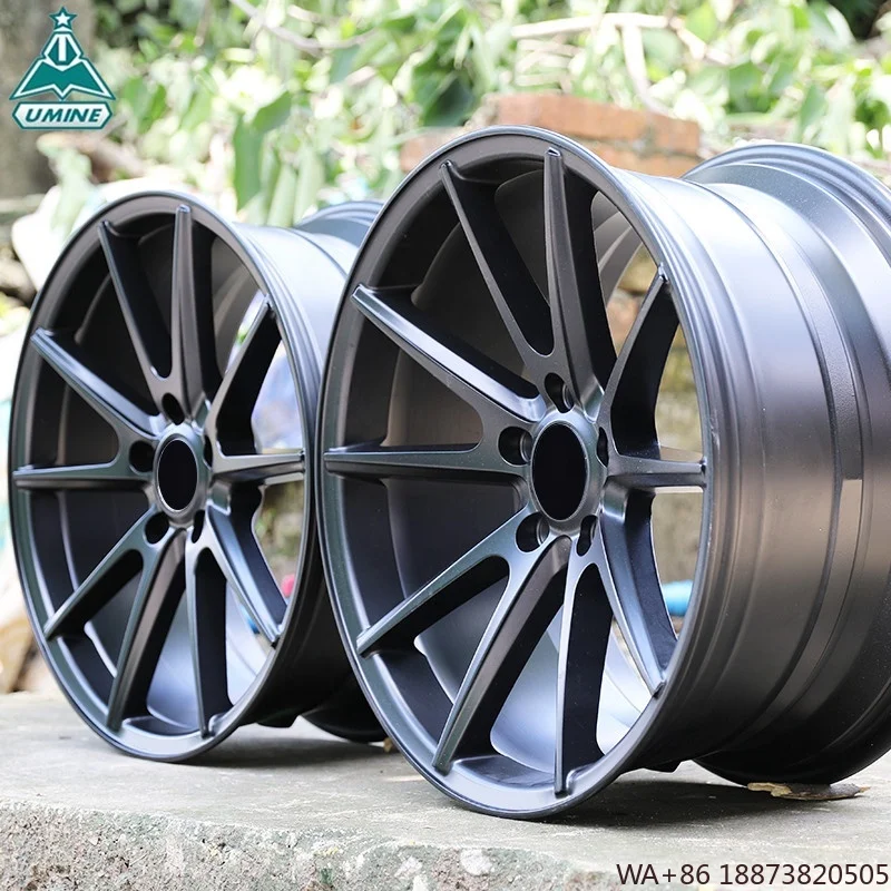 

Wholesale 5 Holes 18*8 Pcd 112 Et40 Aluminum Alloy Casting Aftermarket Wheel Rim Matt Black Coating Car Wheels Rims