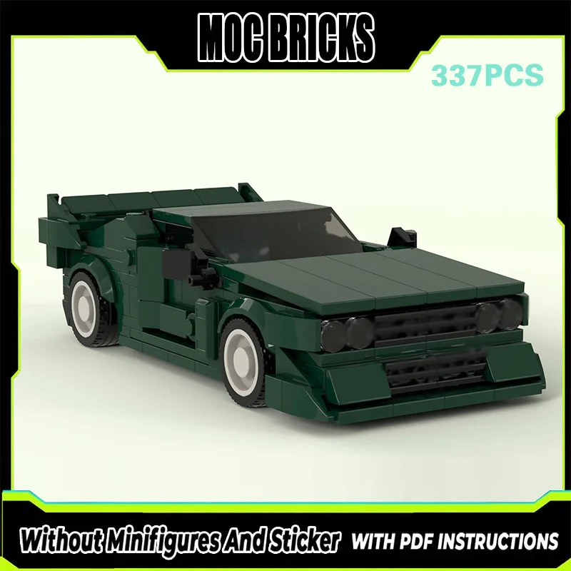 

Конструктор City Car Model MOC: Винтажный раллийный автомобиль EVO37, модульная технология, подарки, праздничный набор для сборки, детские игрушки