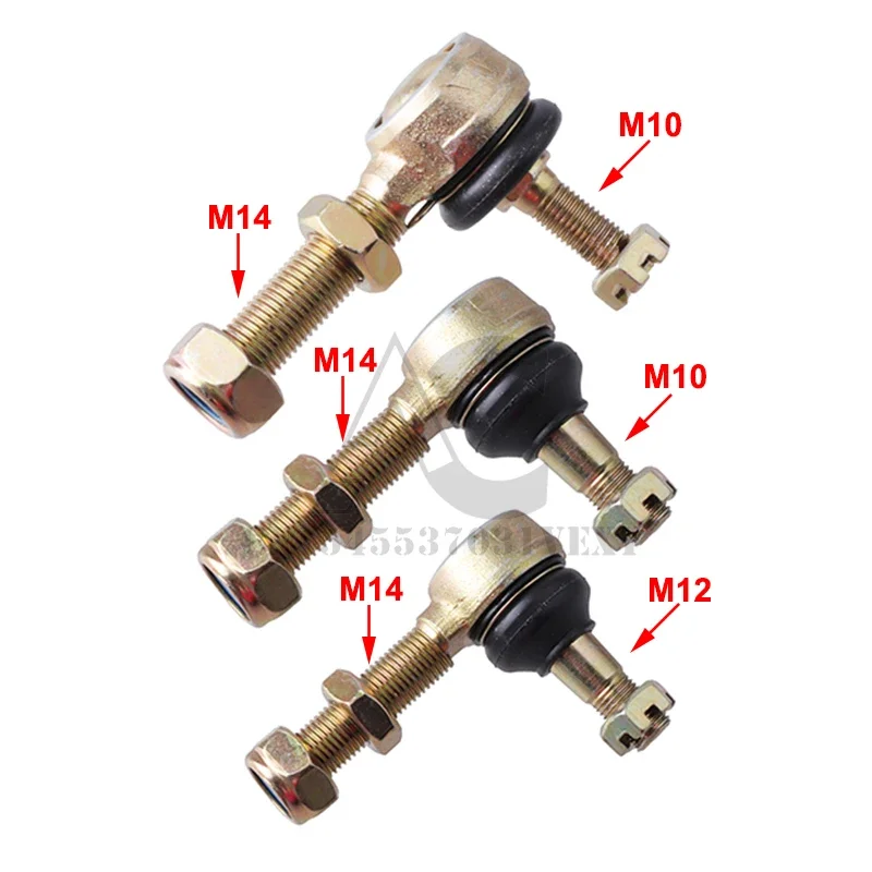 

M10 M12XM14 Adjustable Ball Joint Kit for 50cc 70cc 90cc 110cc 125cc 150cc 200cc 250cc China Big Bull ATV Quad Kart Accessories