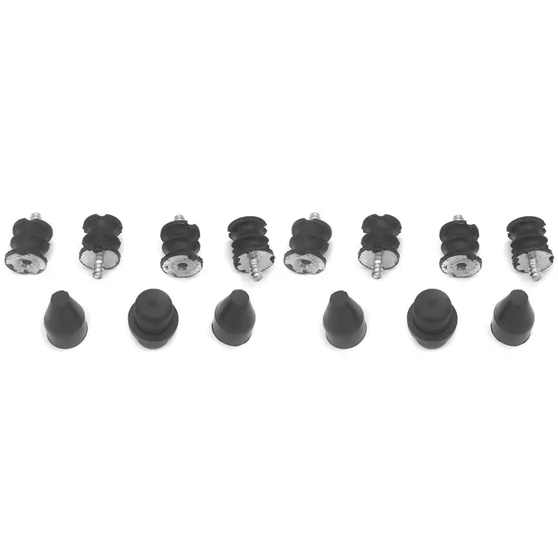 ABUL-14Pcs Rubber Front Handle Isolator Buffer Shock Mount Elements Set Kit Fit For 136 137 141 142 Chainsaw Parts