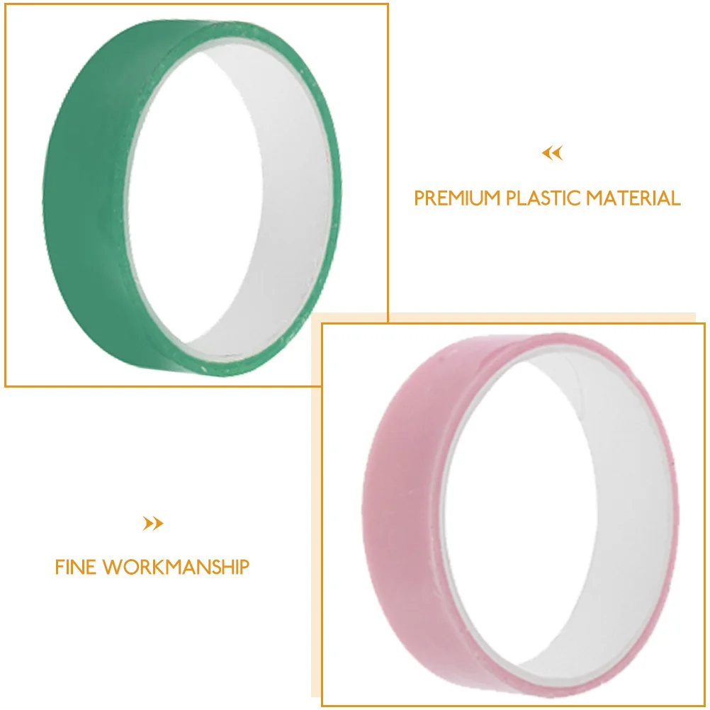 6 لفات من شريط الكرة اللزج الملون، أشرطة لاصقة لتخفيف التوتر، لعبة فيدجيت كرافت، مريحة ومحمولة للأطفال والكبار