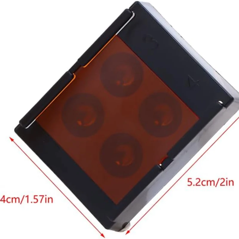 歯科用シェーディングライトボックス,複合樹脂製ライトボックス,耐光性,着色ケース,歯科材料,4穴