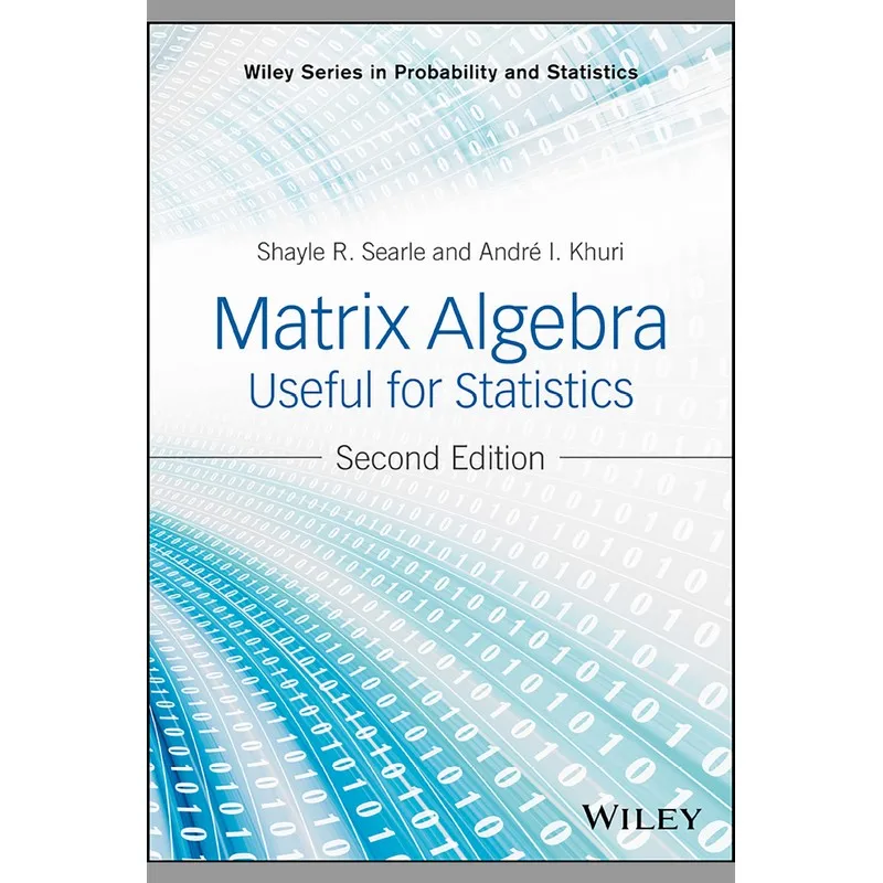 

Matrix Algebra Useful For Statistics