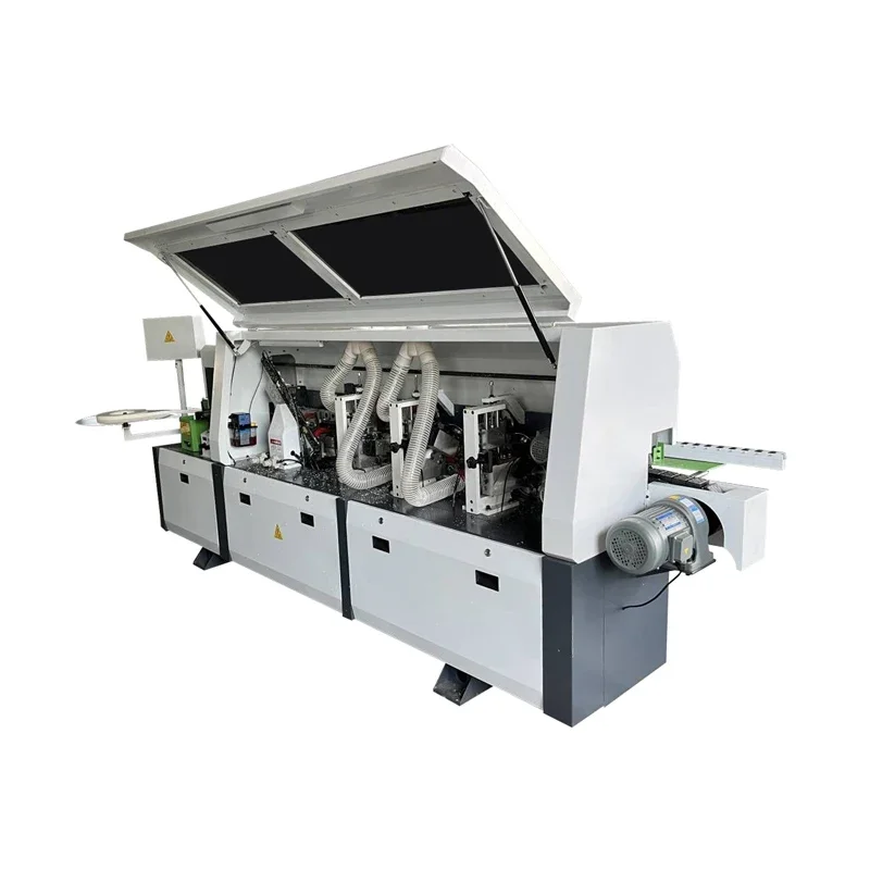 2025 New 6 Functions Full Automatic PVC MDF Woodworking Edge BANDING Machine For Home Improvement And DIY Projects
