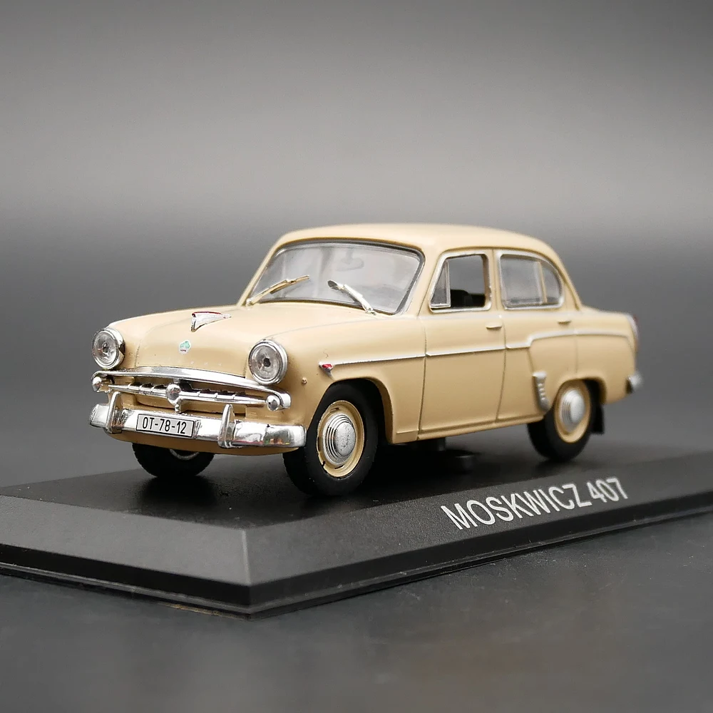 Ixo 1:43 Ist Moskvich 407 Diecas Kim Loại Đồ Chơi Mô Hình