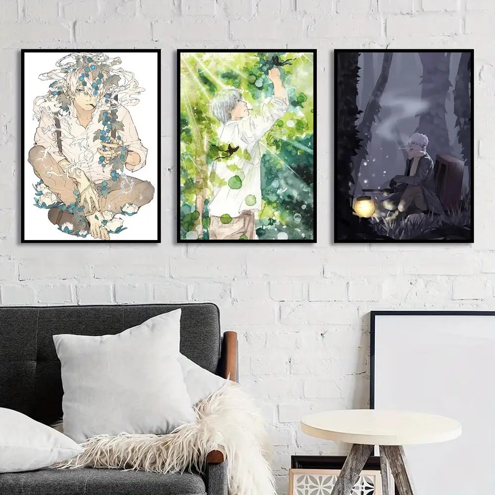 M-Mushishi-i Poster Wall Art Print, Aesthetic Room Decor, Modern Home Decor, Removable Print view 2