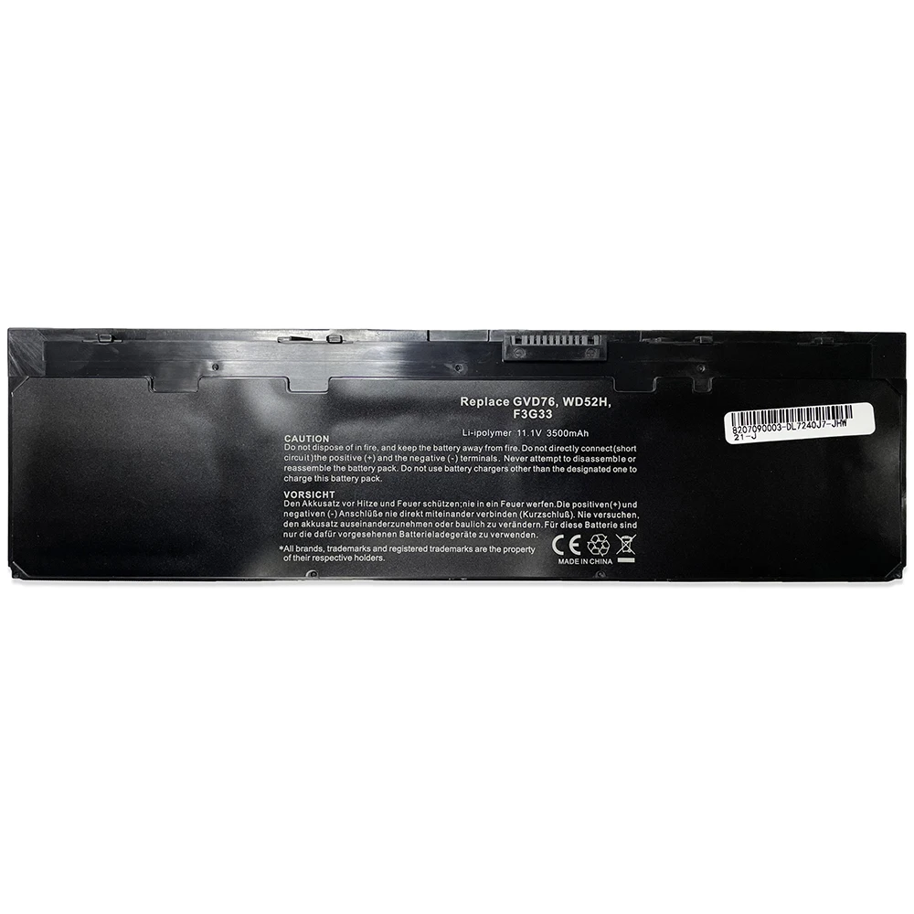 GVD76 WD52H VFV59 11.1V 3500mAh Laptop Battery For DELL Latitude E7240 E7250 Series Notebook Compatible Batteries