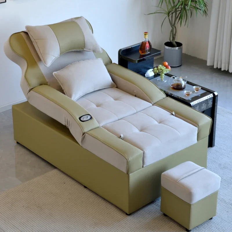 electric integrated massage bed, bath rest, sauna reclining chair, foot bath sofa chair