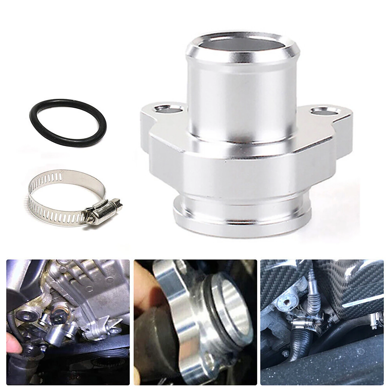 Car Water Hose Fitting Kit Aluminum Alloy Water Pipe Connector For BMW 335i N53 330i 525i 530i N20 11537541992 Auto Accessories