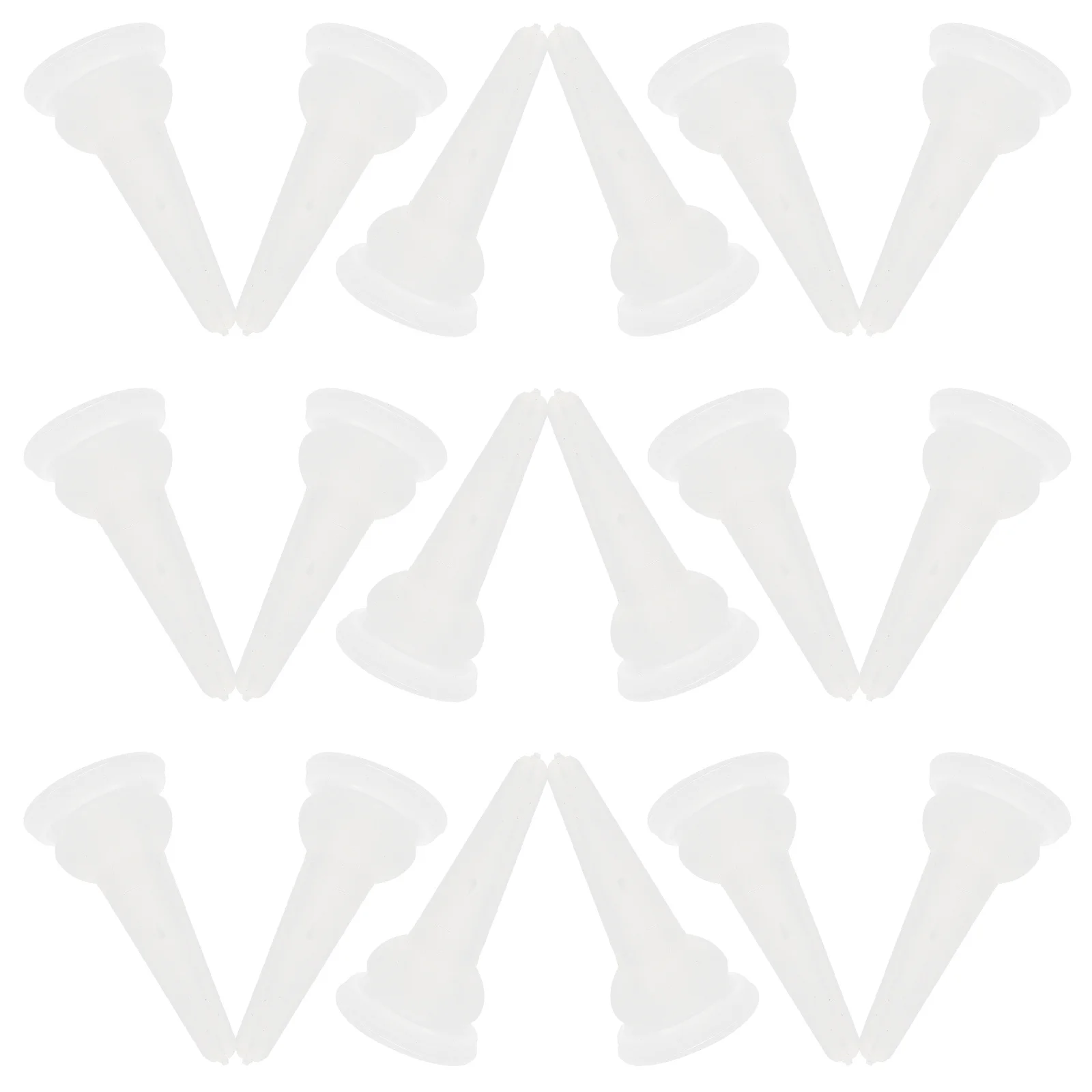 

40Pcs Pet Silicone Feeding Nipples Baby Pet Bottle Pacifiers Nursing Teats Replacement for Small Animals Silicone Nurser Nipples