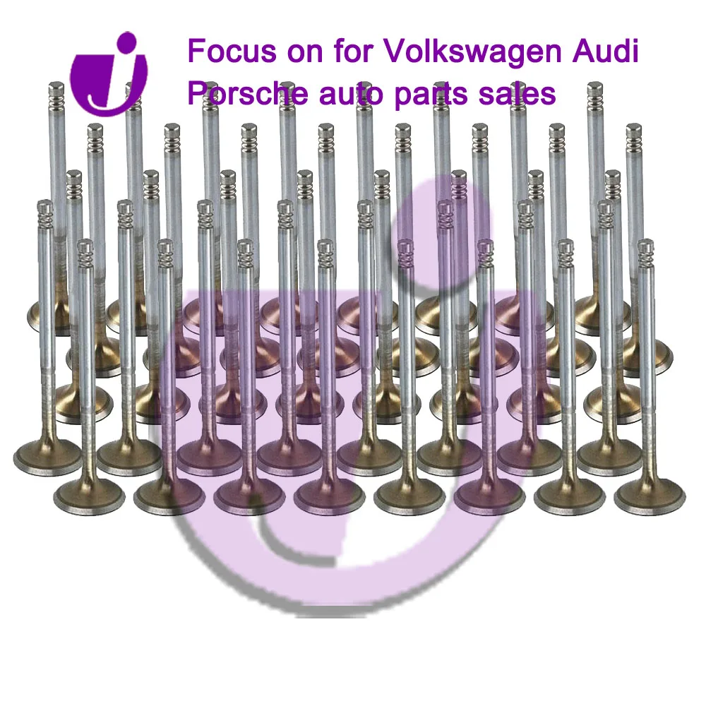 High Quailty Automotive Parts Intake Valve 077109601Q Exhaust  Valve 077109611S 077109611K 079109611B For Audi VW Touareg