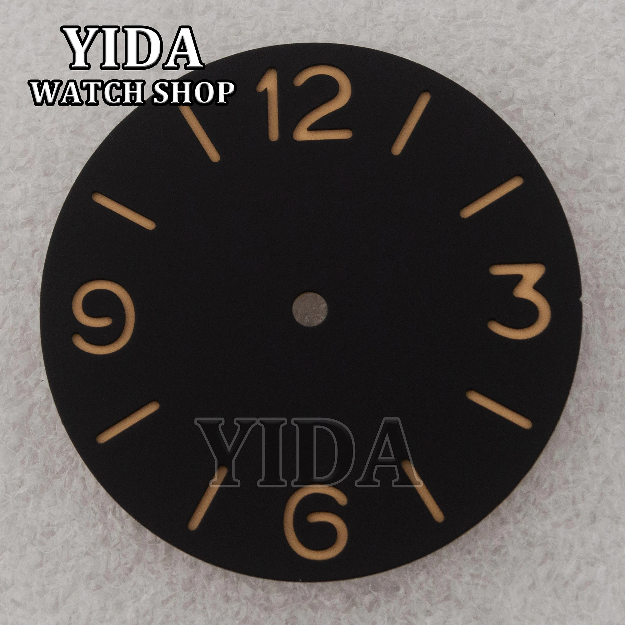 

Modified 39mm Watch Dial Green Luminous Vintage Face for ETA 6497/6498 ST3600 ST3620 Series Manual Winding Movement Repair Tools