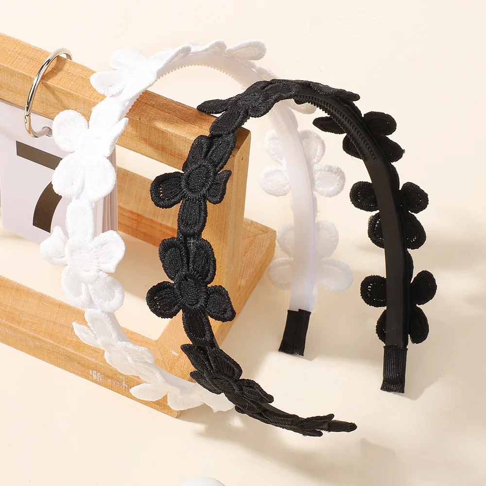 

2/3PCS Sweet Summer Daisy Flower Headband for Women Girls Boho Sunflower Hair Hoop Headwear Wedding Party Kids Hair Accessories