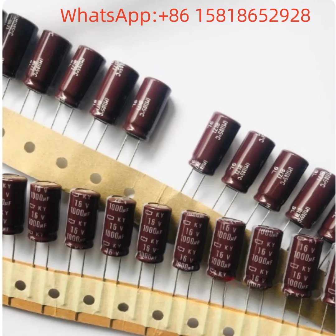 

20 шт. 16V1000UF 10X20 Black Diamond KY Series высокочастотные электролитические конденсаторы с низким сопротивлением 1000UF16V