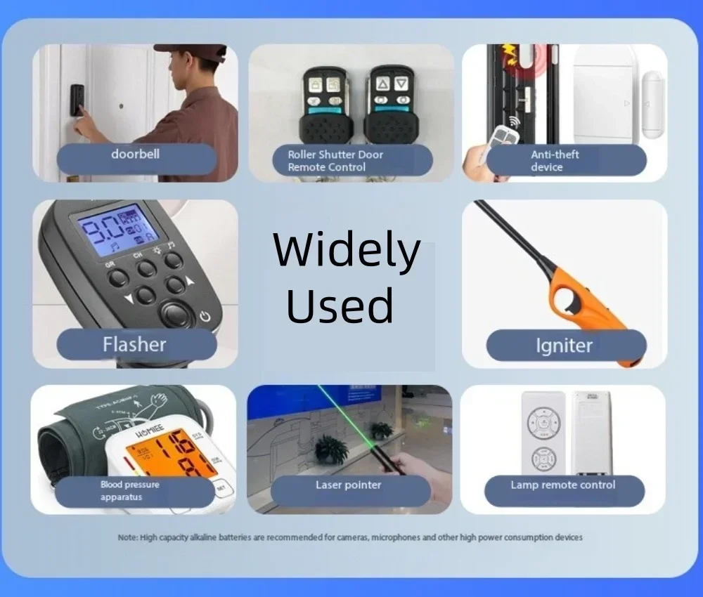 5-60 قطعة بطارية قلوية 23 أمبير 12 فولت لجرس الباب وجهاز التحكم عن بعد والألعاب - الخلية الجافة، متوافقة مع L1028، A23، E23A، GP23A