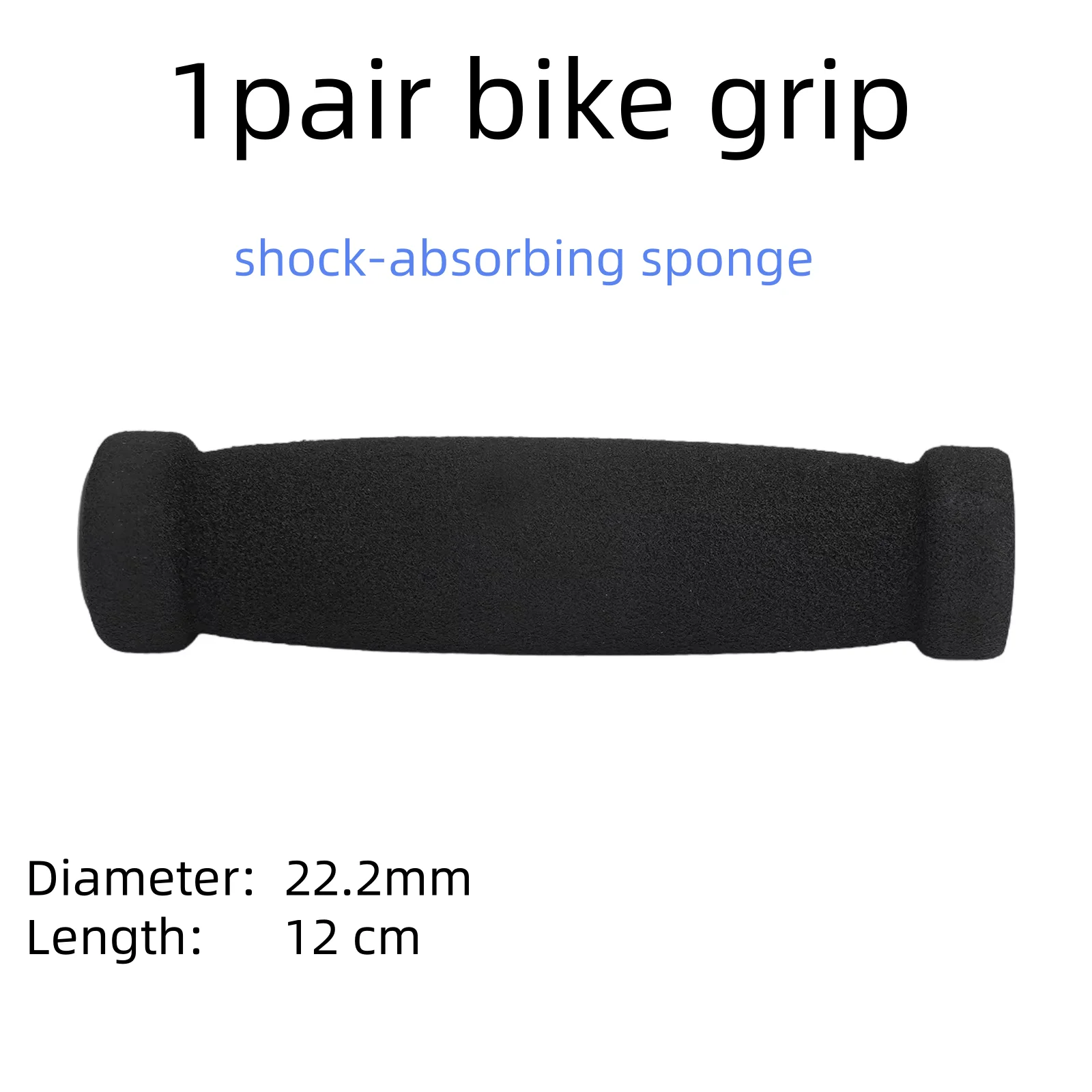 

1 пара велосипедных ручек/горного велосипеда, велосипедная рука/ручка, ручки руля, рукав/чехол, амортизирующая губка, аксессуары для велосипеда