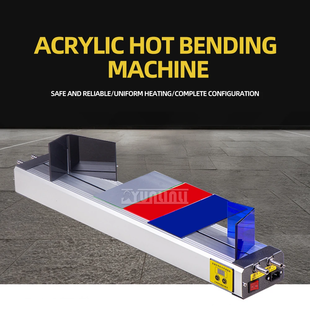 125cm Acrylic Plate Bending Machine Plastic Hot Bender for Pvc Plastic Board Bending Device Widen Workbench Water Cooling