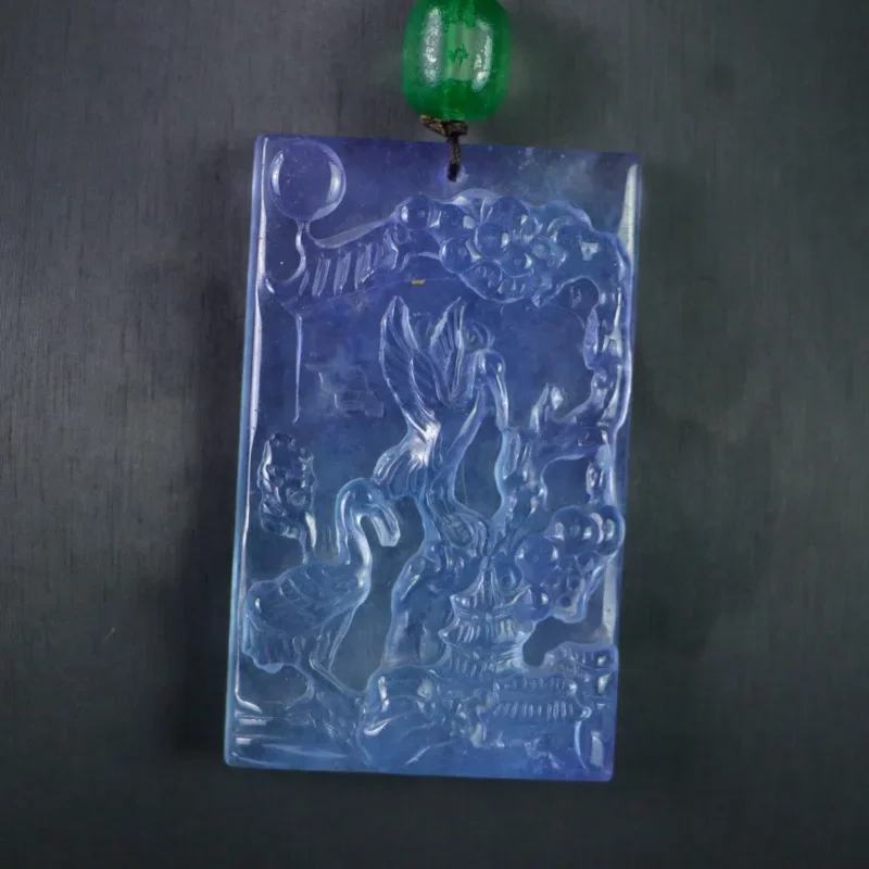 

High Ice Crane Brand Natural High Ice Pendant Classic