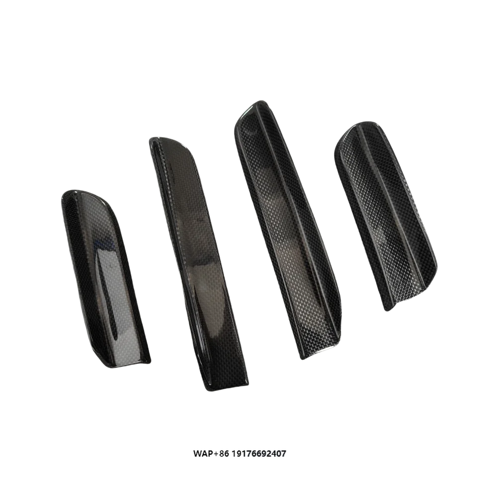 

Suitable for Upgrading F8 to Dry Carbon Fiber Front Bumper, Side Wind Blade, Body Kit, Turbulence Control