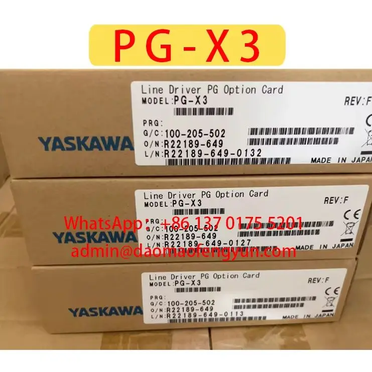 Brand New PG-X3 Inverter PG Card Line Driver Card，PG X3，Fast shipping