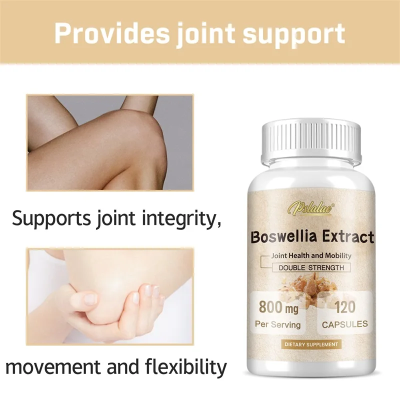 Boswellia Extract Capsules - Supports Joint Flexibility and Mobility, Relieves Joint Pain