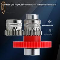 AK51-Upgrade Extruder Gear Kit For Creality Ender3 S1 V3 SE Ender-5 CR-10 Smart Pro Coating 3D Printer Accessories