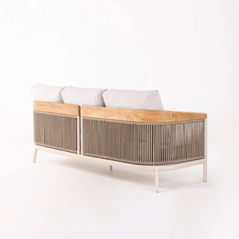 Rattan sofa combination outdoor leisure open-air simple modern furniture designer bed and breakfast hotel sofa chair