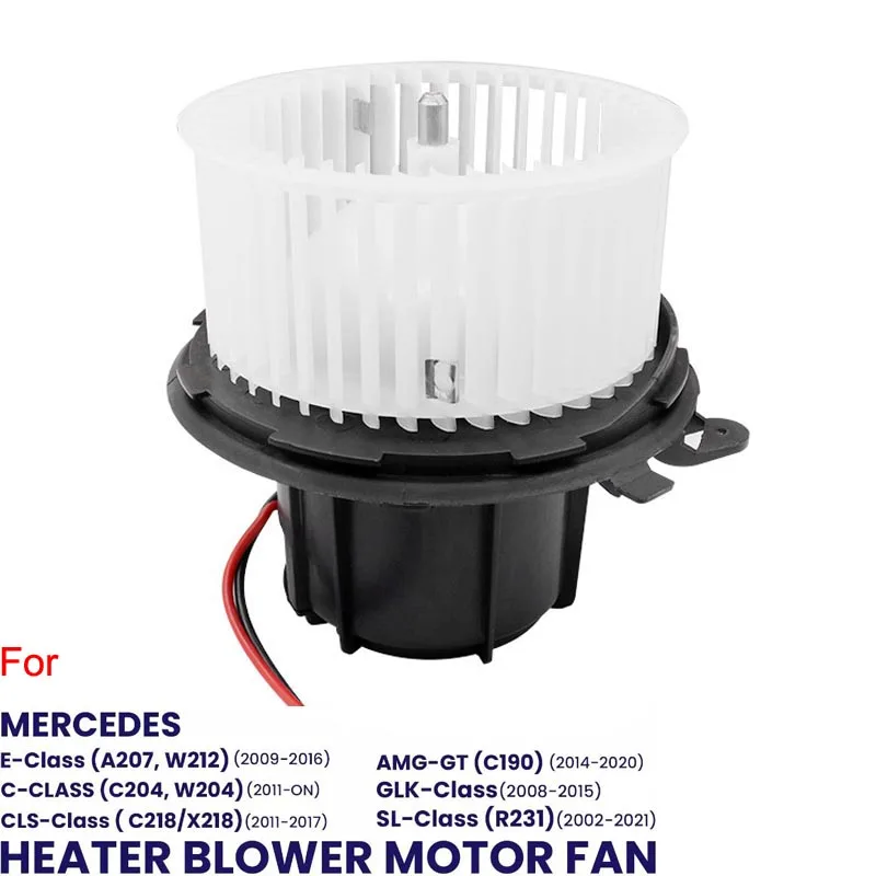 

HEATER BLOWER MOTOR FAN FOR MERCEDES C CLS E GLK SL-CLASS AMG A2128200808 W204