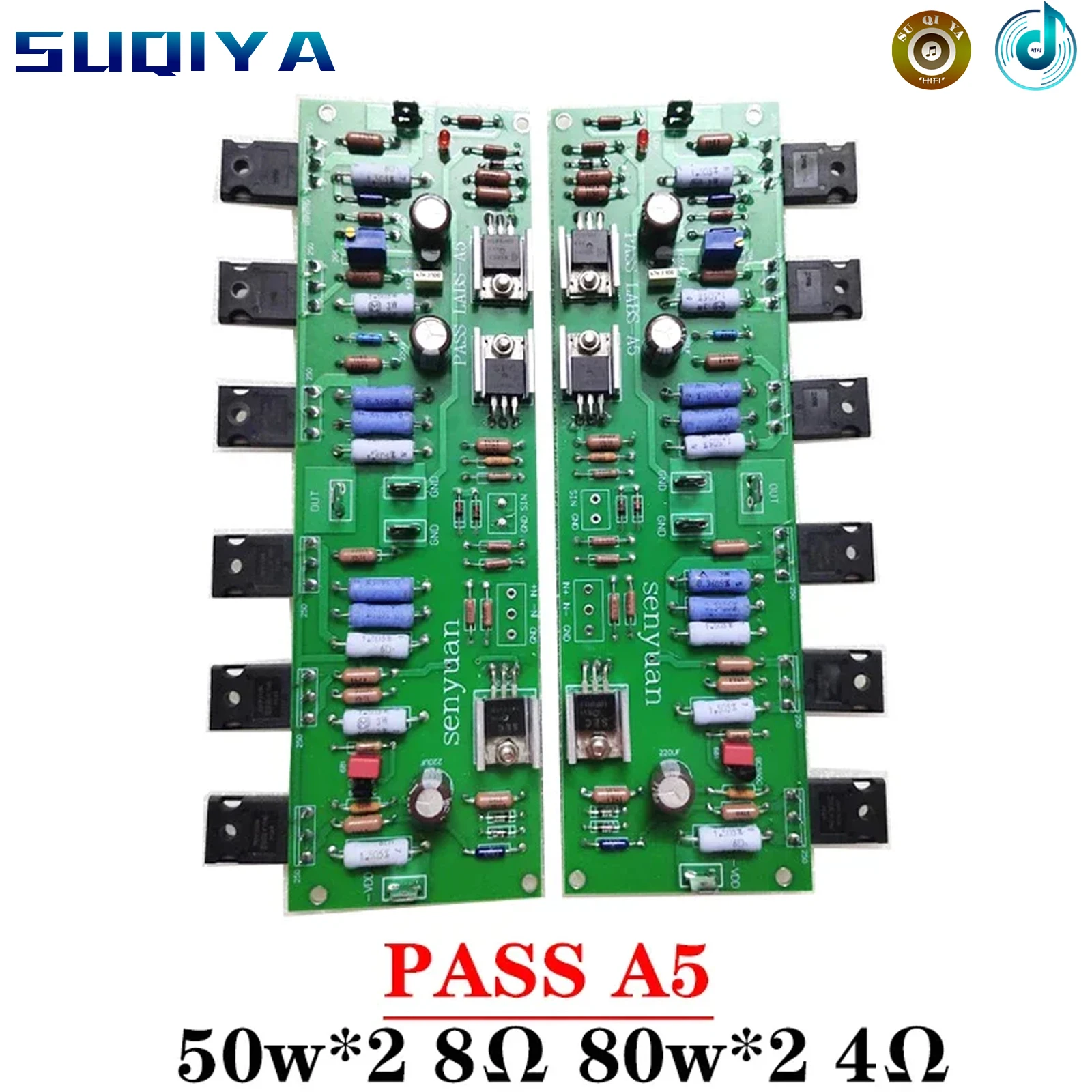 

50w*2 Reference PASS A5 2-channel Amplifier Board High Power with Balanced Input XLR Diy Class A Amplifier Audio