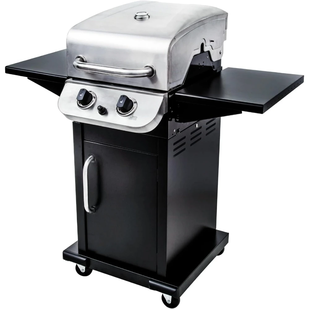 Performance Series Convective 2-Burner Cabinet Propane Gas Stainless Steel Grill - 463673519P1