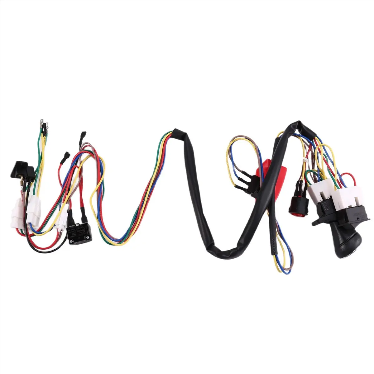 (AIMA) Children Electric Car DIY Modified Wires and Switch Kit, Kids Electric Car Ride on Toys Accessories Without Motor
