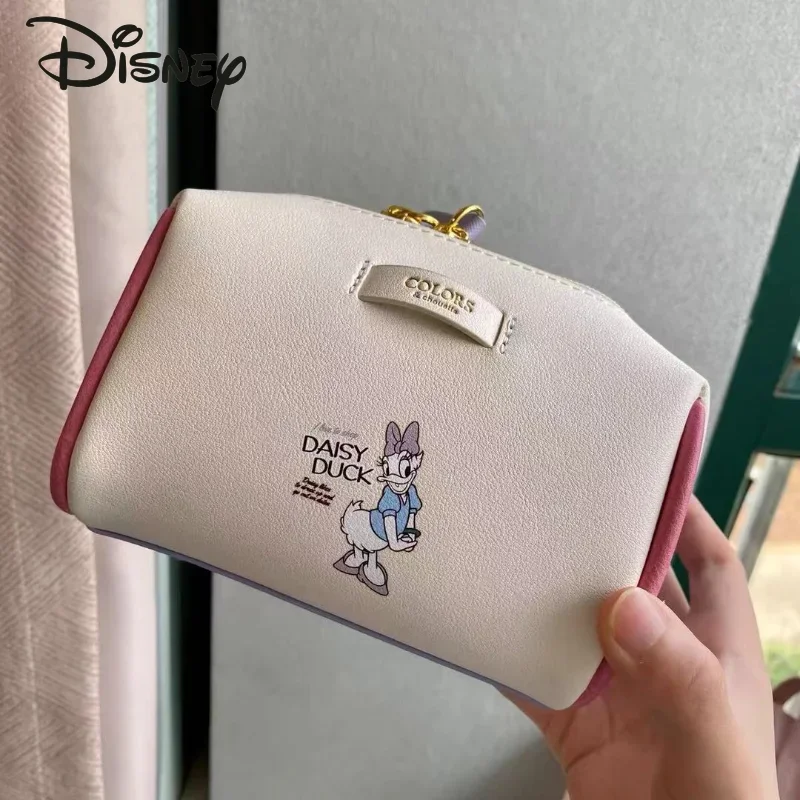 

Disney Daisy New Women's Cosmetic Bag Luxury Brand Original Women's Cosmetic Bag Cartoon Cute Travel Storage Cosmetic Bag