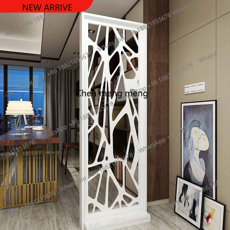 Nordic screen partition wall living room bedroom modern simple fashion activity mobile folding screen double-sided office