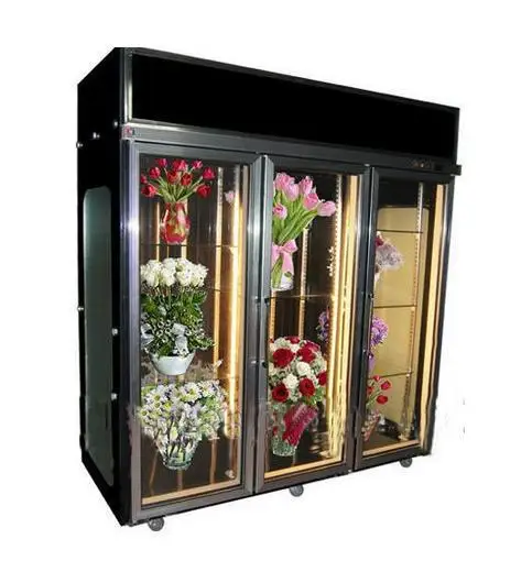 New Product Flower Refrigerator Display Cabinet Flower Fridge for Flower Shop