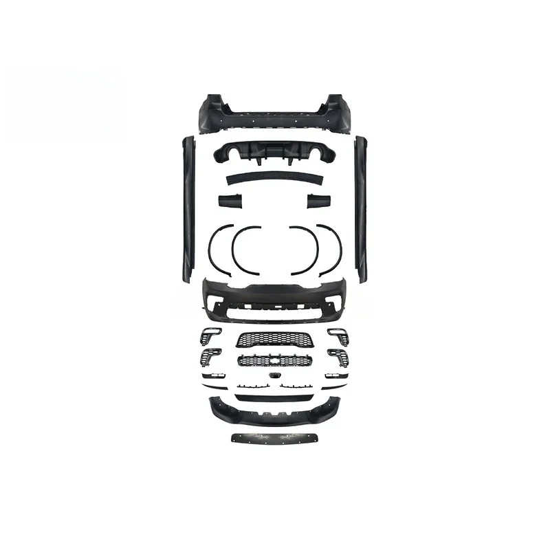 Upgrade Body Kit Durango 2011-2020 Upgrades to SRT Front and Rear Bumpers with Direct Plug-and-Installation 3
