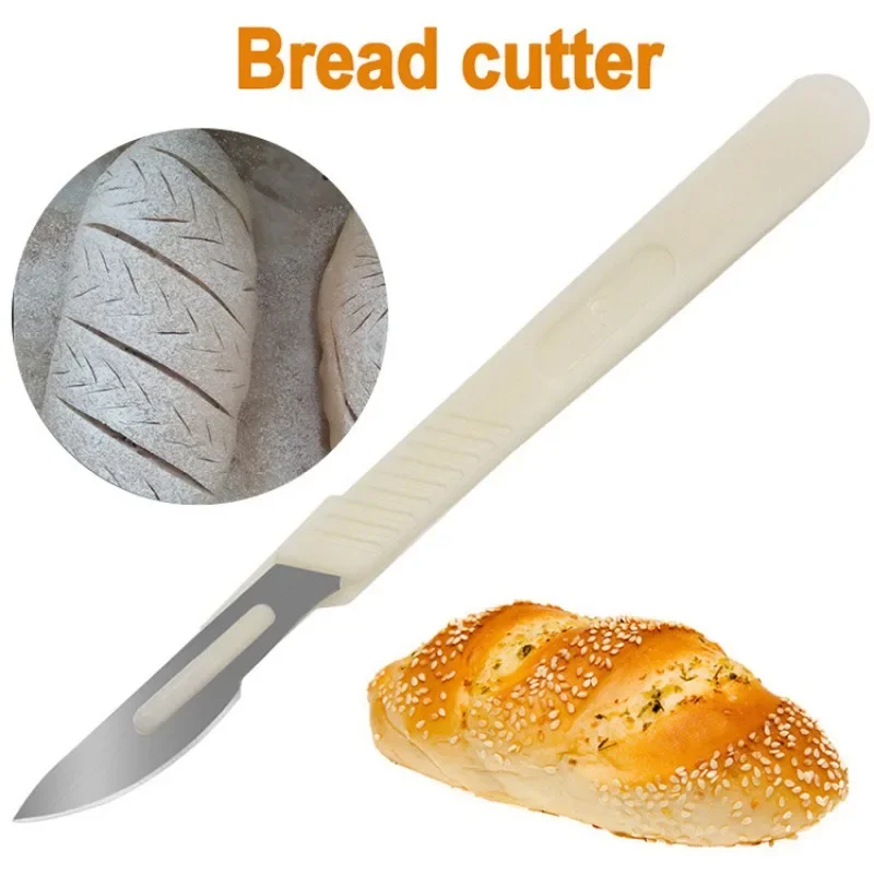 

Bread Cutter French Bread Blades Carving Knife Kitchen Gadgets Baking Accessory Patterned Bread Cutting Baking Pastry Tools