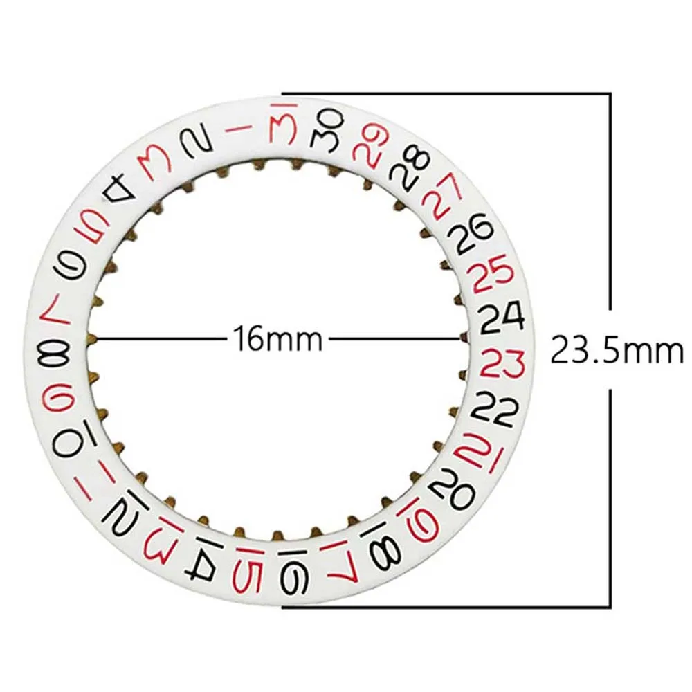 1 PCS Retro Round Watch Calendar Disk for 2824 Movement Date Wheel Calendars Plate Date Disc Modified Repair Tools Watch Parts