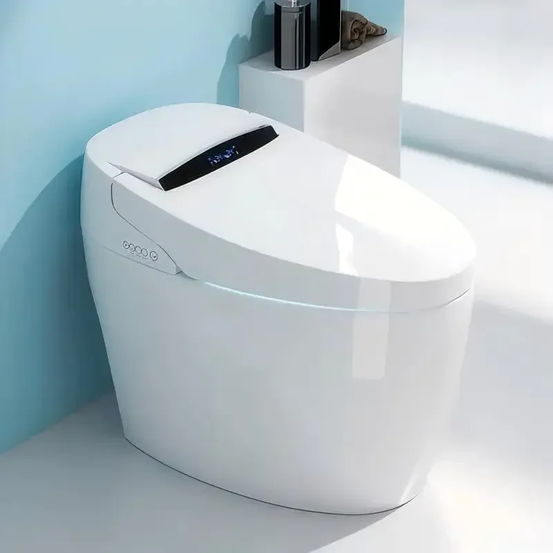 Automatic Ceramic Self Cleaning Bathroom Intelligent Toilet Sanitary Ware Commodes WC Smart Bidet Toilet