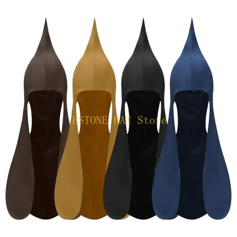 

49MF викторианская средневековая шапка с капюшоном и наушниками для ролевых игр