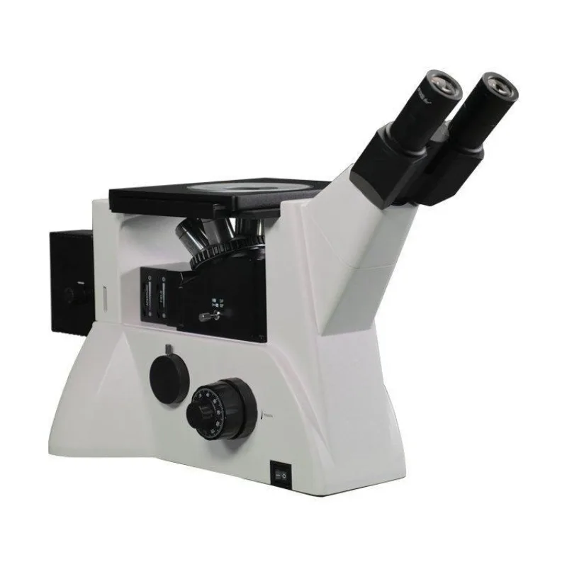 Inverted metallographic microscope, metallic mineral research, triocular tube
