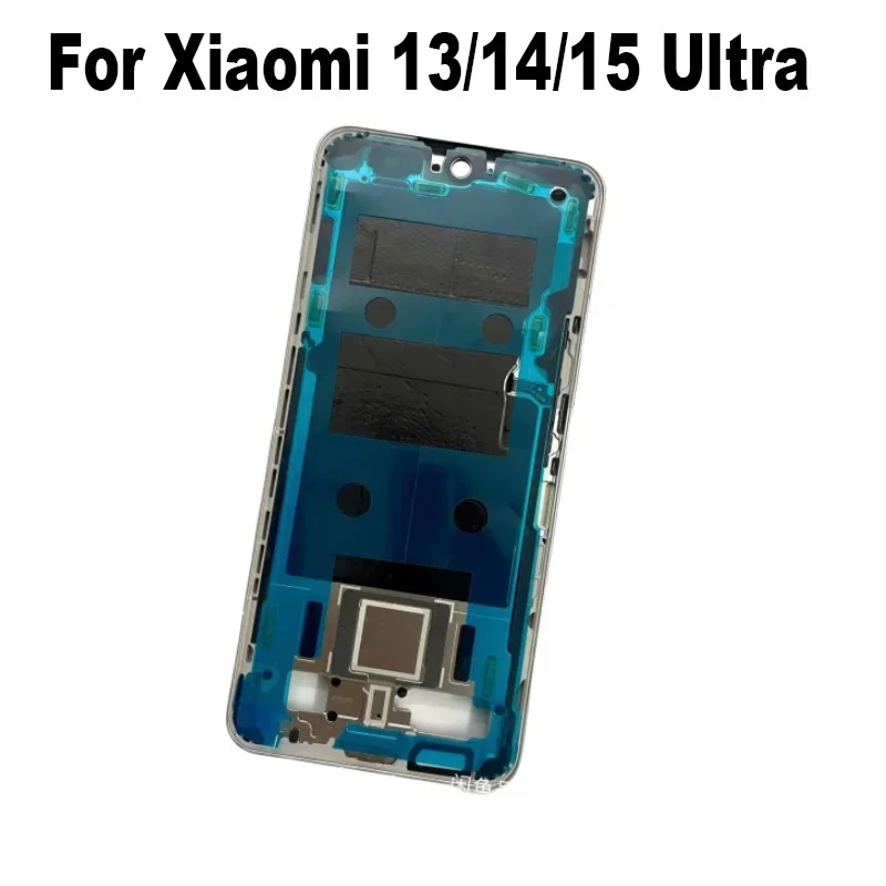For Xiaomi 13 14 15 Ultra Middle Frame Front Bezel Lcd Holder Rear Plate Chassis Replacement