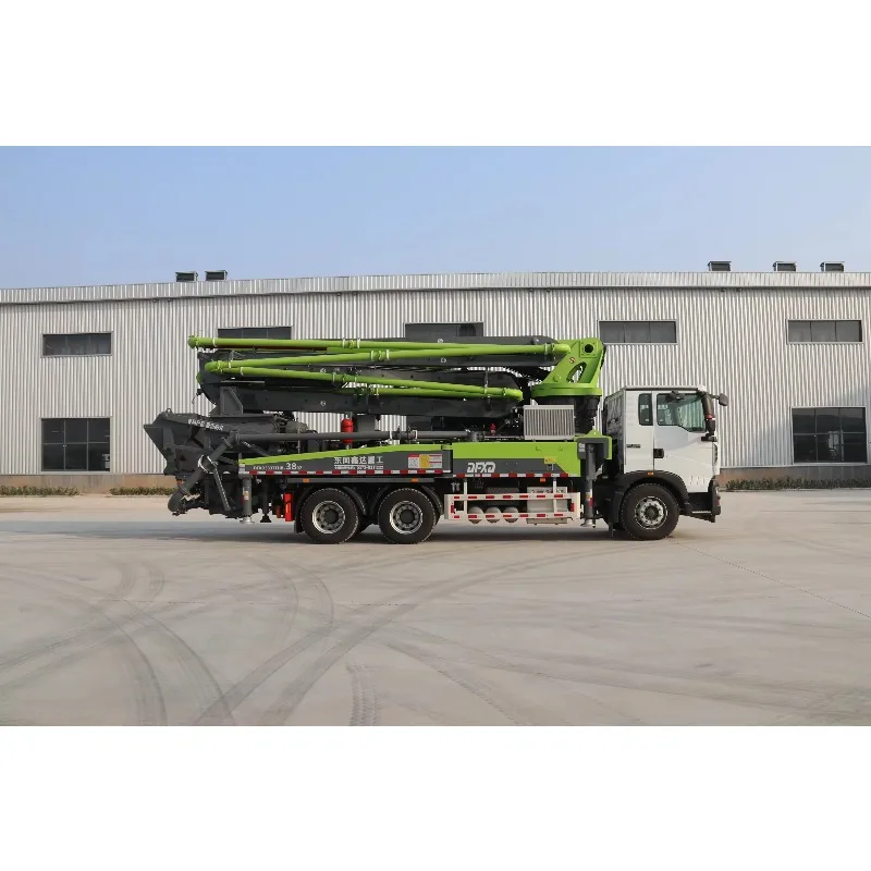 43m Concrete Pump Truck Mounted Boom Pump High Efficiency Ready Mix Concrete Pumping Machine Construction Machinery Pump Truck