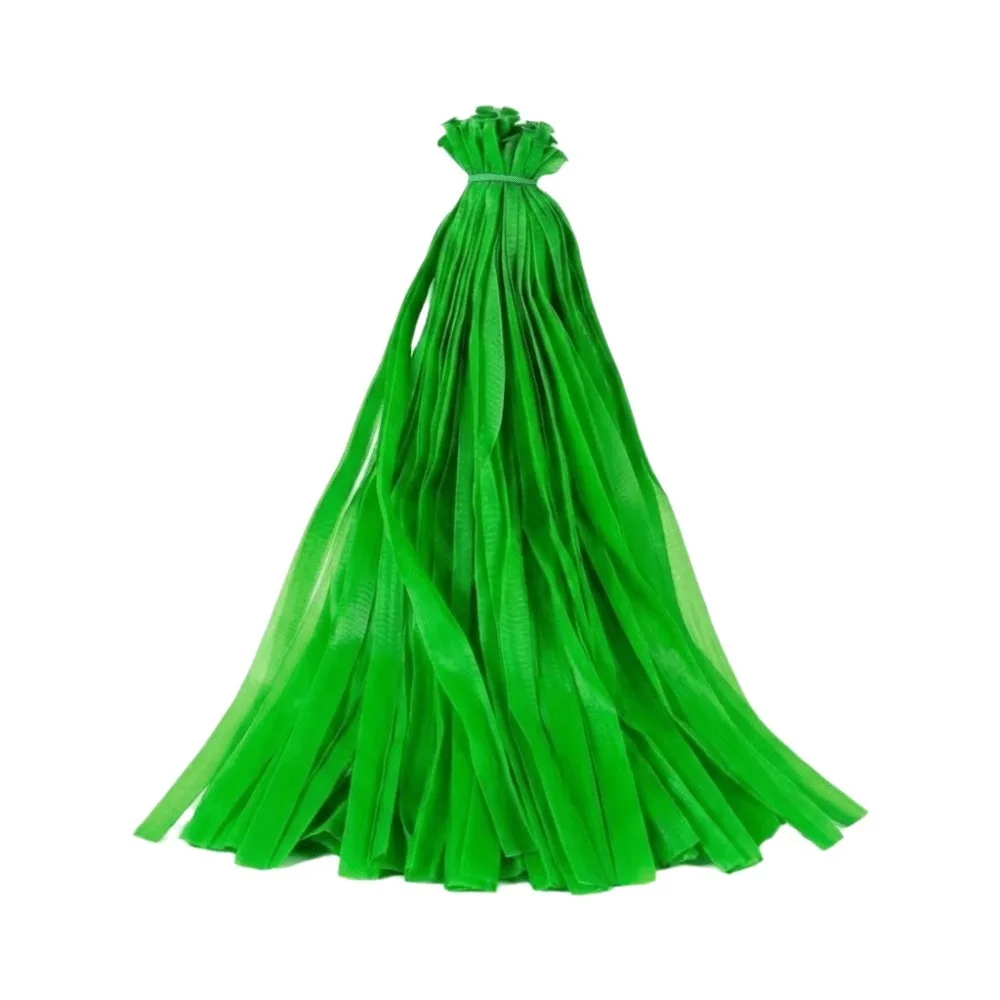 100Pcs Pack Egg Net Bag Drawstring Closure Breathable Mesh Storage Bags With Buckles Washable Egg Carrier Bag Grocery Shopping