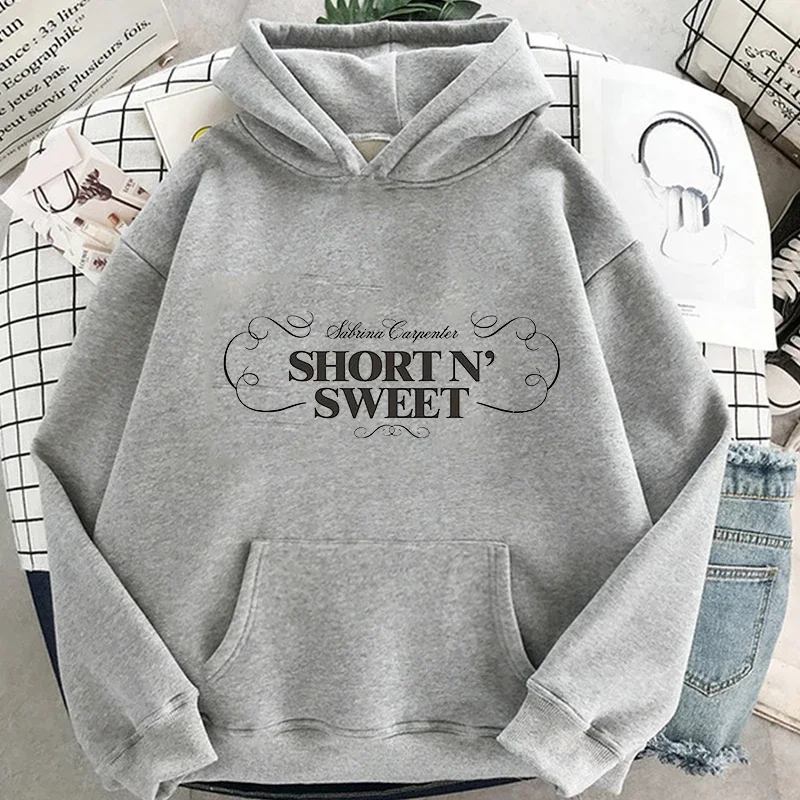 Sabrina Carpenter Men's Hoodie Short n' Sweet Tour Hoodie Women Long Sleeve Streetwear y2k Clothes Men Women Hooded Sweatshirts