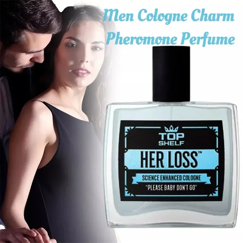 50ml Men Pheromone Cologne Top Herloss Original Charm Confidence 100ml Gentleman Dating Attract Women Temptation Lasting Perfume