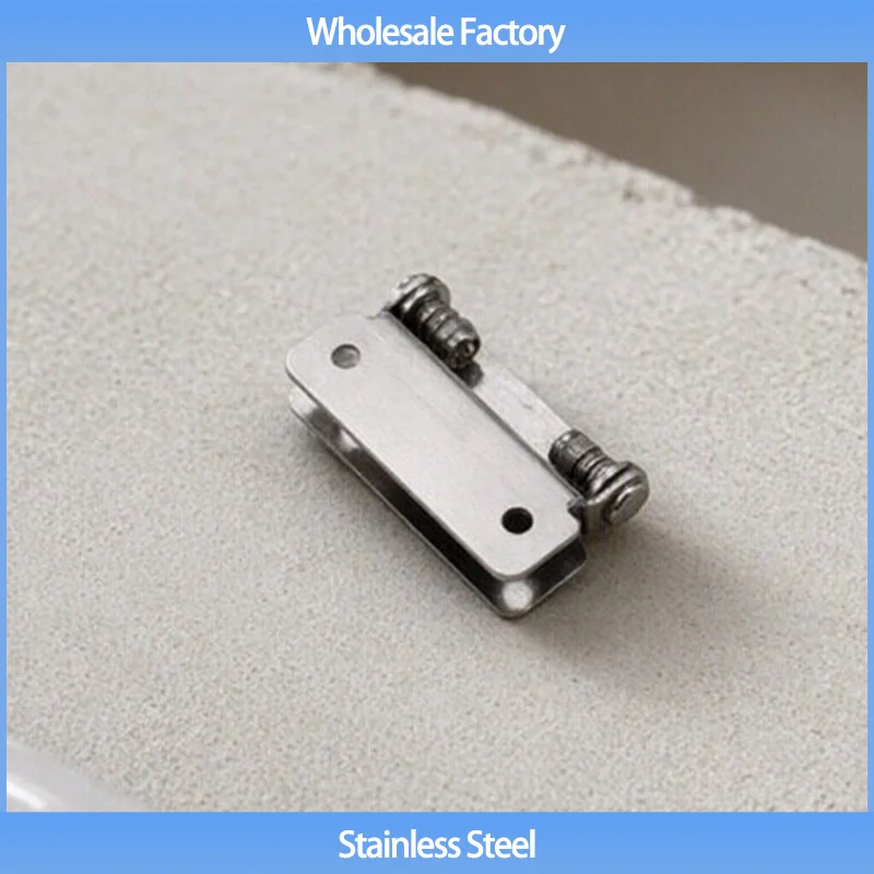 (3pcs) Arbitrary Stop Torque Hinge 304 Stainless Steel Damping Shaft Hinge 180 Degree Buffer Folding Positioning Hinge