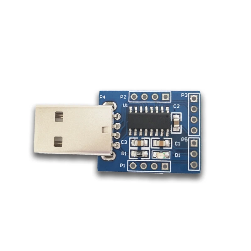 Convertidor USB a TTL, módulo de serie CH343G portátil multifuncional, Compatible con USB V2.0, fácil de instalar, fácil de usar