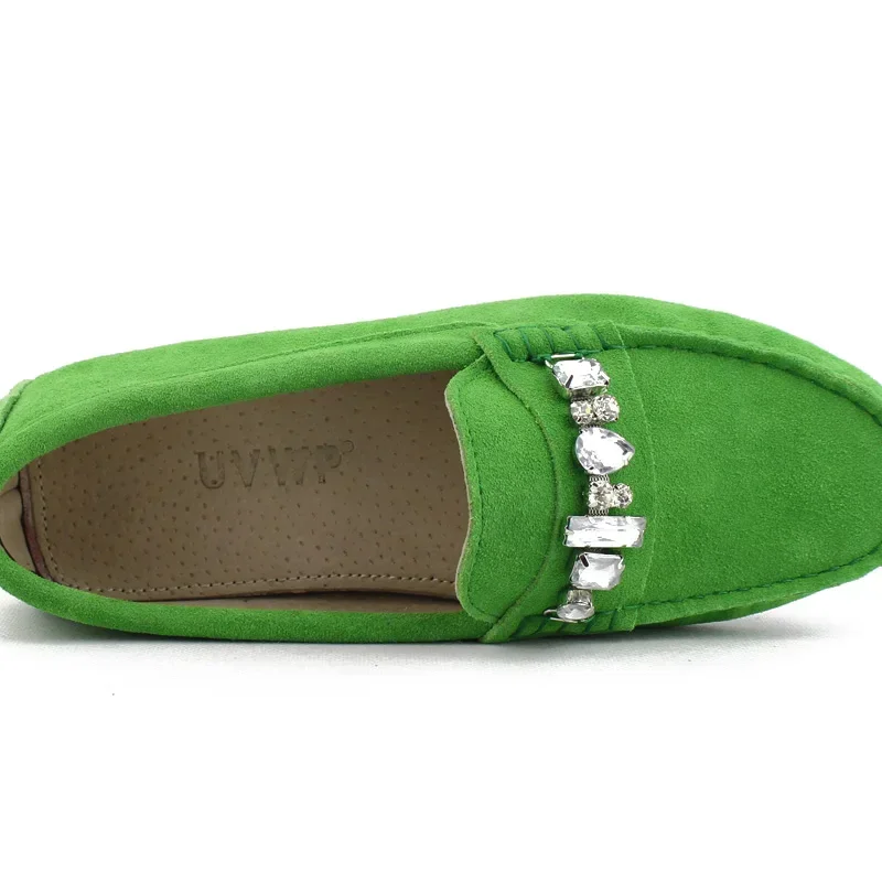 2026 New Casual Womens Shoes Genuine Leather Women Loafers Moccasins Fashion Slip On Women Flats Shoes