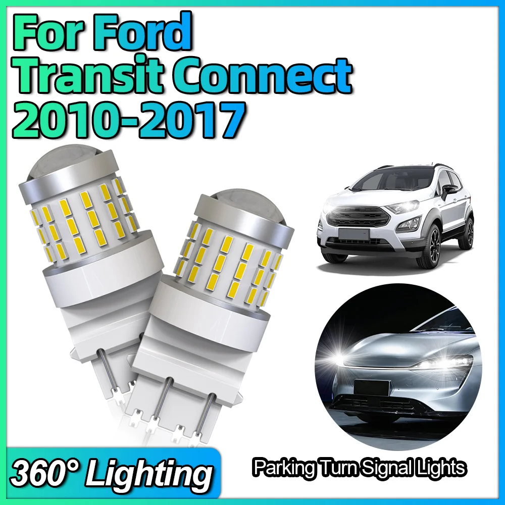 3014 54SMD P27/7W T25 3157 LED Brake Reverse Turn Signal Lights For Ford Transit Connect 2010 2011 2012 2013 2014 2015 2016 2017