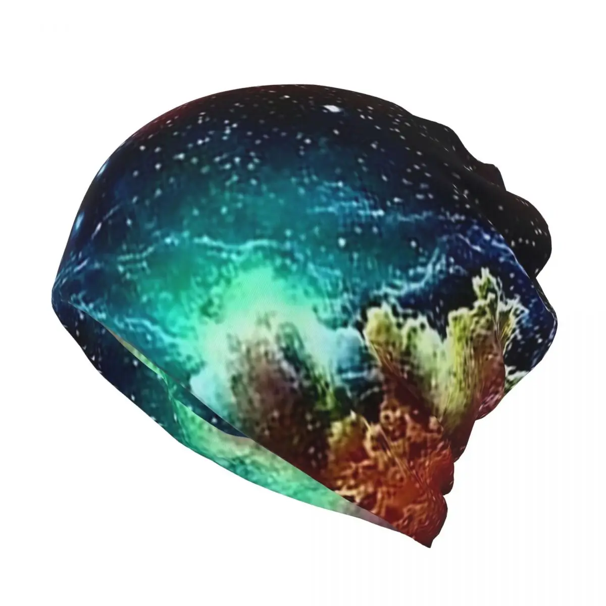 Constellation Star Clusters Galaxies Halloween Bandana Neck Gaiter Wrap Scarf Multifunction Headwear Beanies Hat Adult Washable